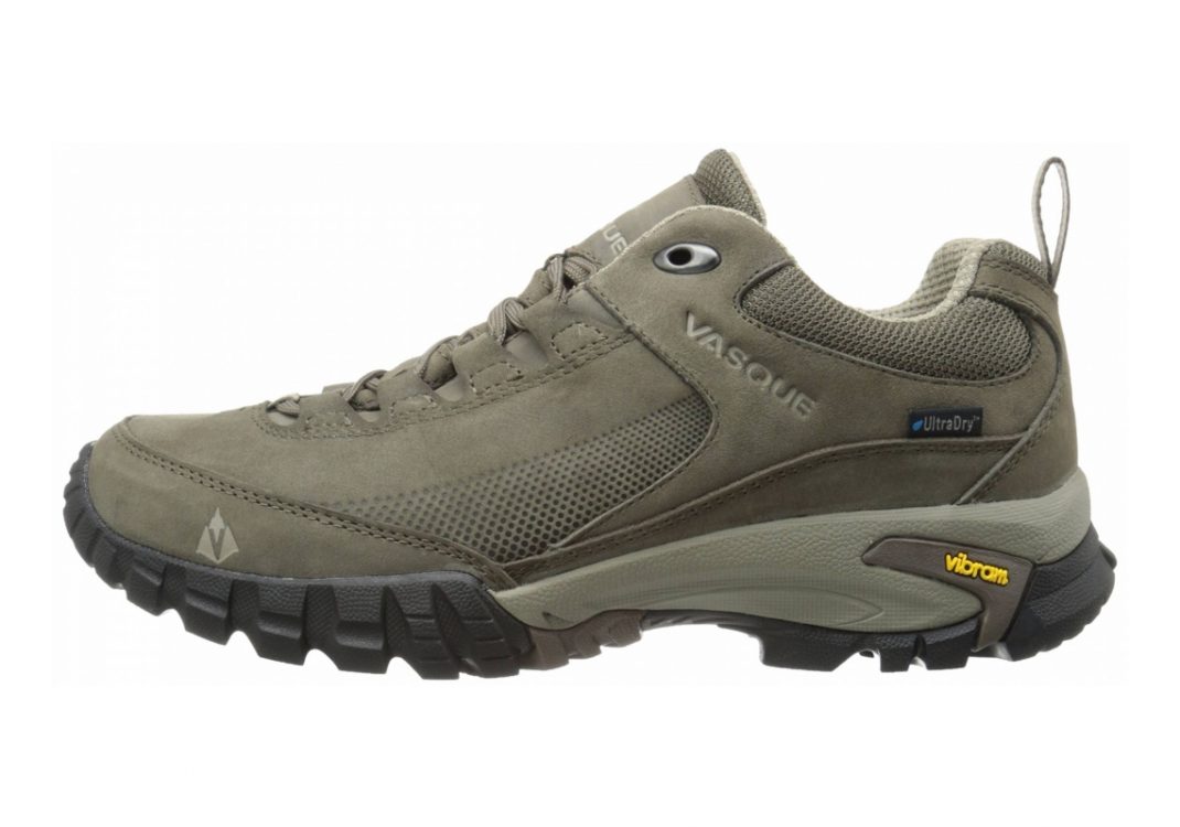 Vasque Talus Trek Low UltraDry Black Olive/Aluminum