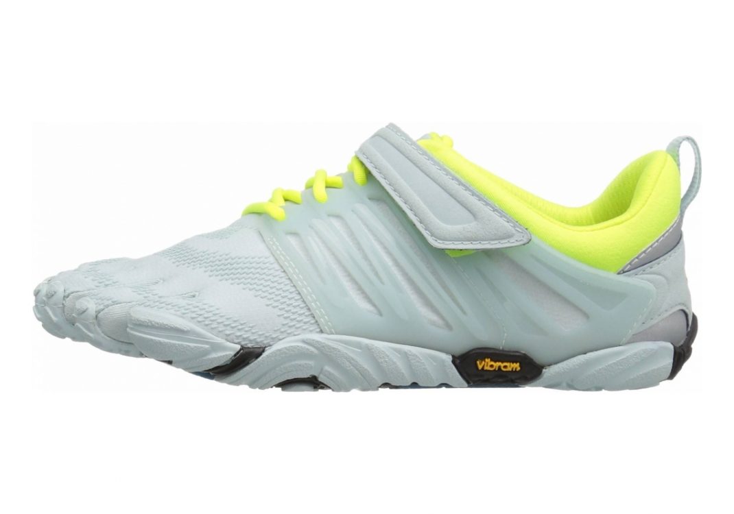 Vibram FiveFingers V-Train White (Pale Blue/Safety Yellow)