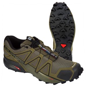 Salomon Speedcross 4 Leaf Burnt Olive Black