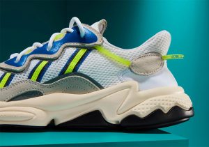 Adidas Ozweego White Neon Blue
