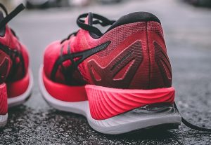 Asics Glideride Feature Speed Red Black