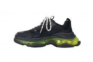 Balenciaga Triple S Black Neon Yellow