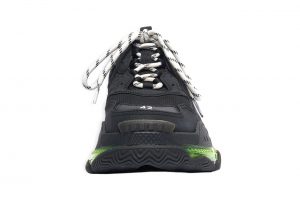 Balenciaga Triple S Black Neon Yellow