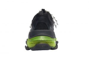 Balenciaga Triple S Black Neon Yellow