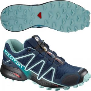 Salomon Speedcross 4 Black Turquoise