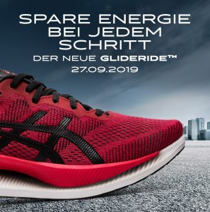 Asics Glideride Feature Speed Red Black