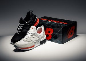 New Balance 574 Sport Black White