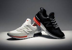 New Balance 574 Sport Black White