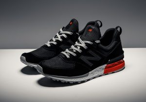 New Balance 574 Sport Black White