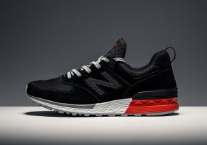 New Balance 574 Sport Black White