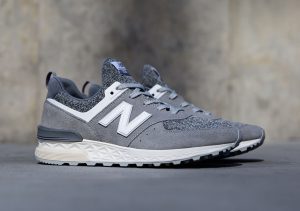 New Balance 574 Sport Suede Grey Available