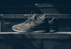 New Balance 574 Sport Tan Olive Suede