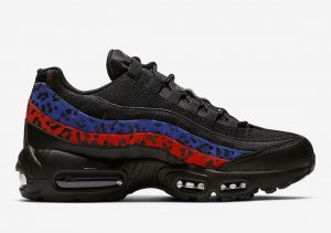 Nike Air Max 95 Leopard Print Blue Red