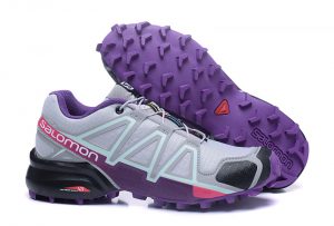 Salomon Speed Cross 4 Light Gray Purple