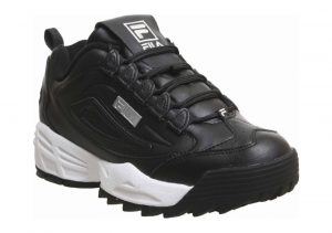 Fila Disruptor 3 Black White Metallic Silver