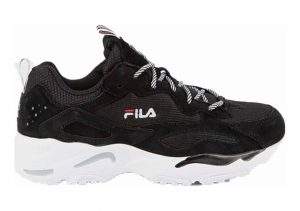 Fila Ray Tracer Black/White/Red Suede