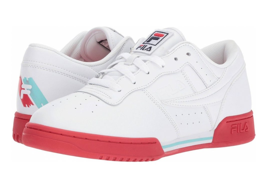 Fila Original Fitness White/Fiery Red/Aruba Blue