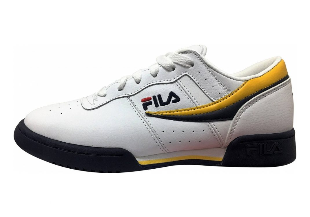 Fila Original Fitness White/Navy/Lemon