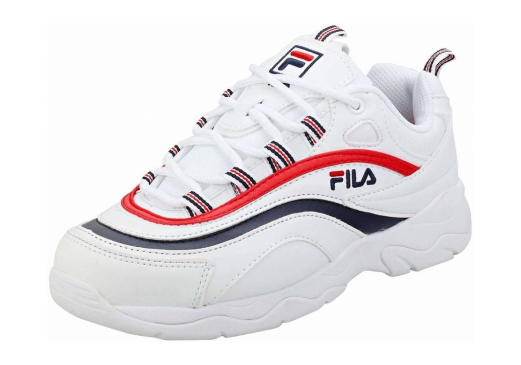 Fila Ray   White Navy Red