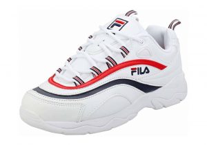 Fila Ray   White Navy Red