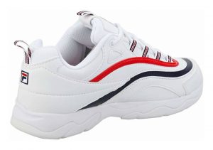 Fila Ray   White Navy Red
