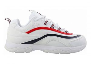 Fila Ray   White Navy Red