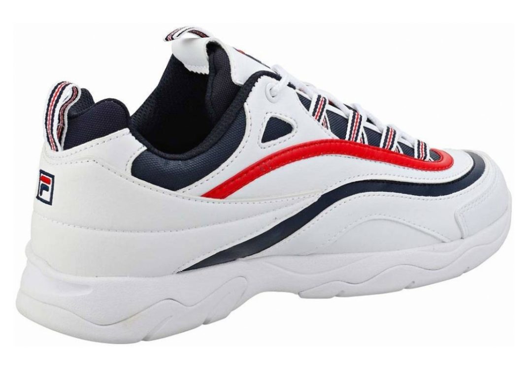 Fila Ray   White Navy Red