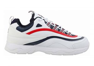 Fila Ray   White Navy Red