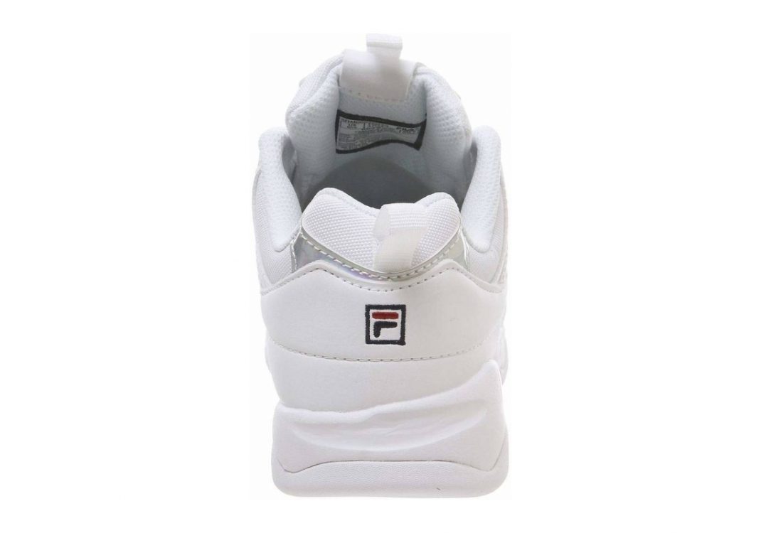 Fila Ray   White Irridescent Silver F