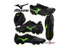 Mizuno Basara 101 K-leather Firm Ground black/greengecko