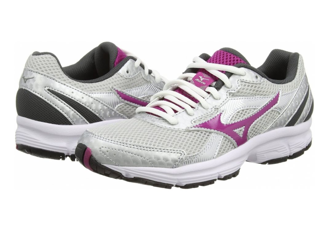 Mizuno Wave Crusader 9 Grau (Silver/Baton Rouge/Dark Shadow)