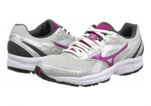 Mizuno Wave Crusader 9 Grau (Silver/Baton Rouge/Dark Shadow)