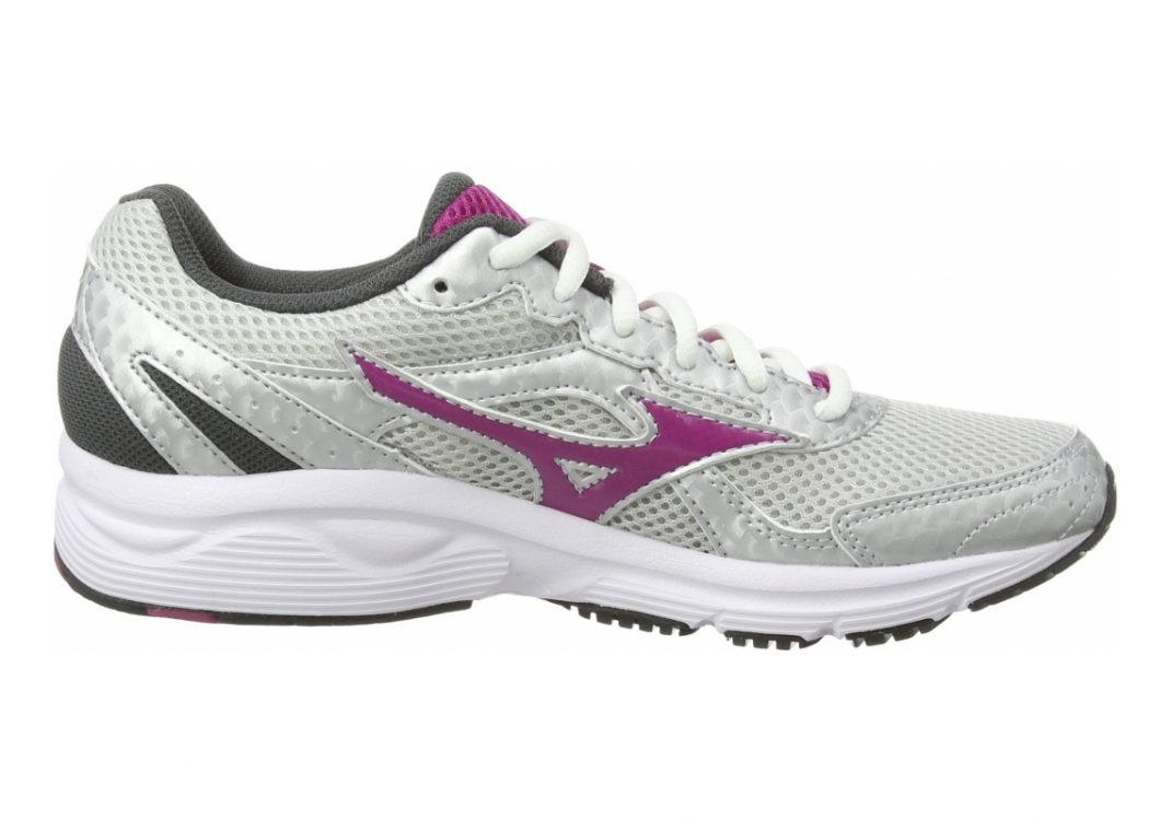 Mizuno Wave Crusader 9 Grau (Silver/Baton Rouge/Dark Shadow)