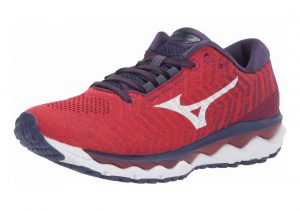 Mizuno Wave Sky WaveKnit 3 Purple Potion-white