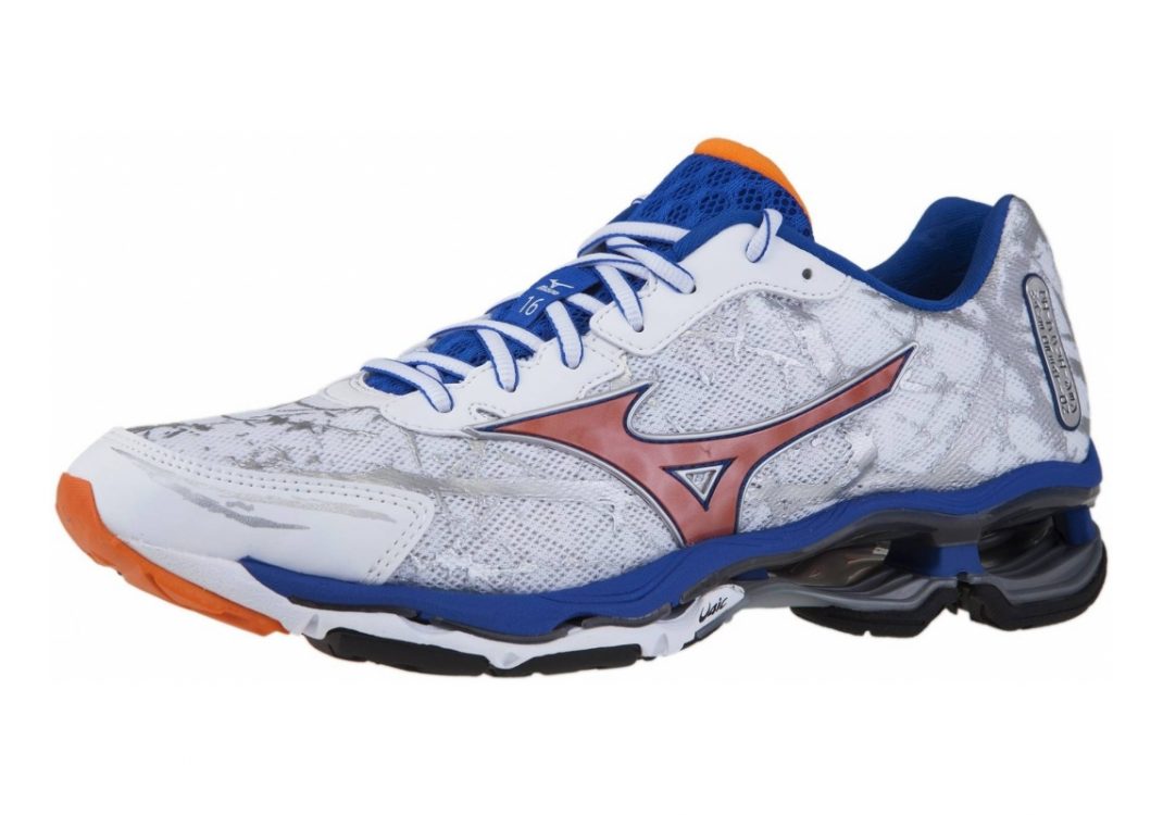 Mizuno Wave Creation 16 White/Vibrant/Orange