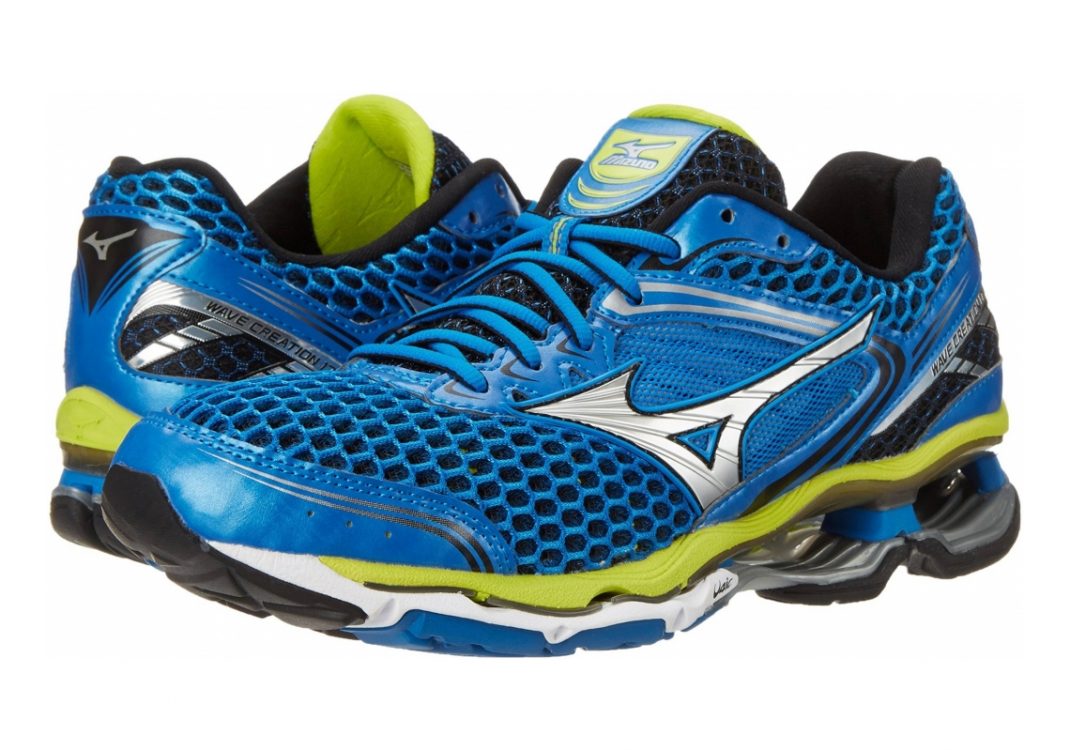 Mizuno Wave Creation 17 Electric Blue Lemonade/Silver