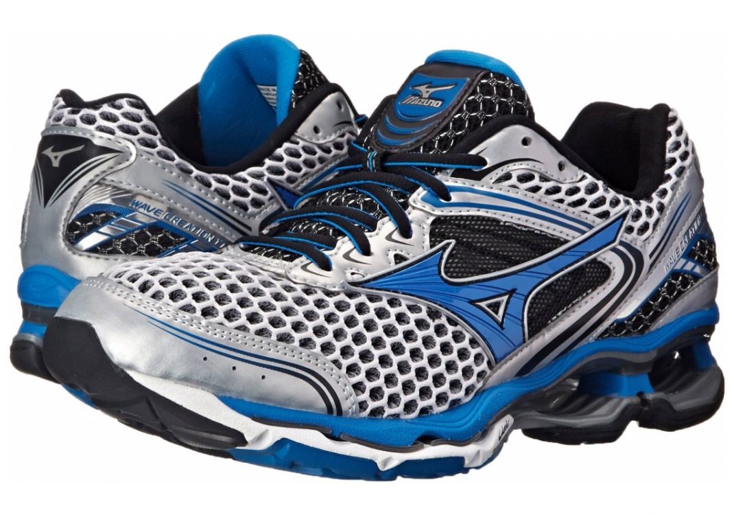 Mizuno Wave Creation 17 Silver/Directoire Blue