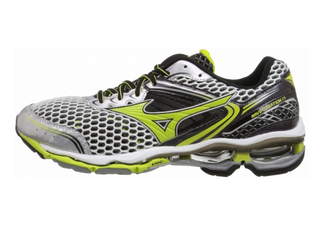 Mizuno Wave Creation 17 Silver/Lime Punch/Black