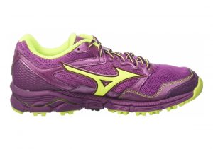Mizuno Wave Daichi 3 Clover/Safety Yellow/Dark Purpel