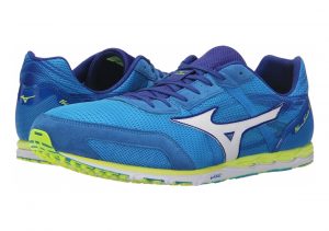 Mizuno Wave Ekiden 10 Dude Blue/White