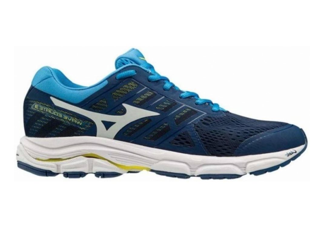 Mizuno Wave Equate 3 Estate Blue / Glacier Grey / Blazing Yellow