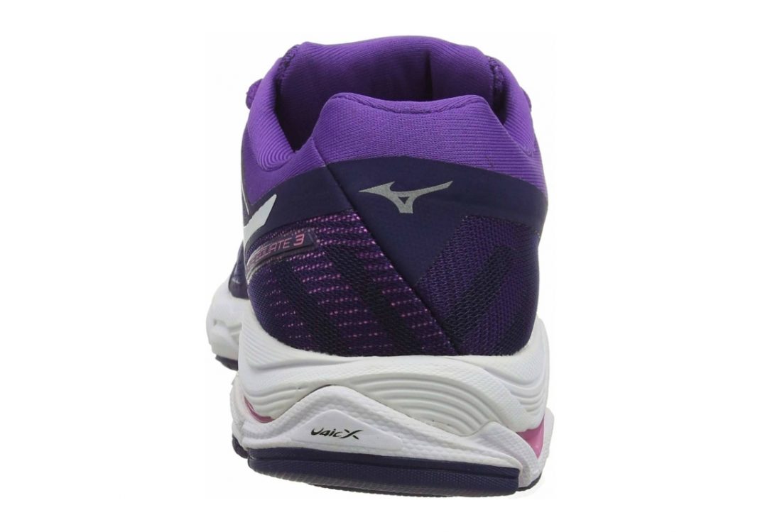 Mizuno Wave Equate 3 Purple Astral Aura Glaciergray Pansy 40