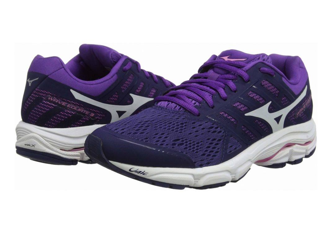 Mizuno Wave Equate 3 Purple Astral Aura Glaciergray Pansy 40