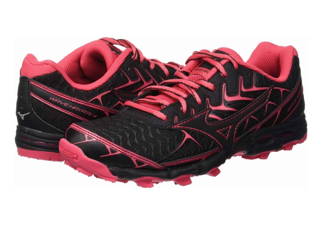 Mizuno Wave Hayate 4 Black / Black / Teaberry