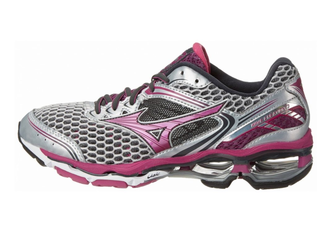 Mizuno Wave Creation 17 Silver Wild Aster