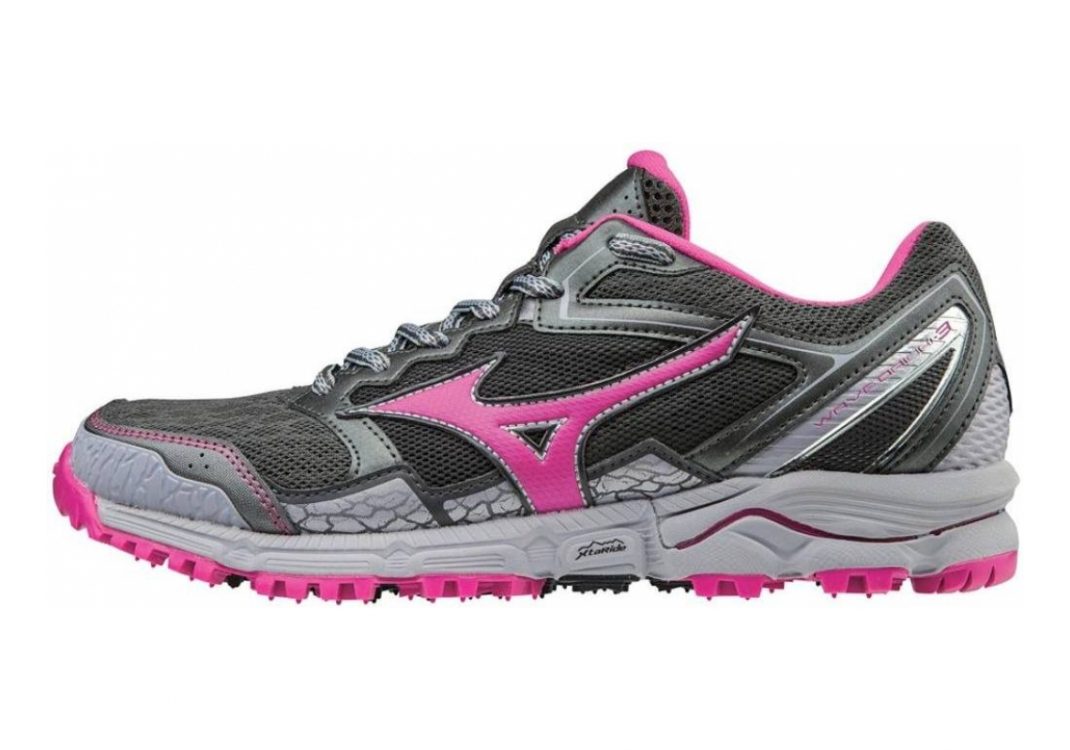 Mizuno Wave Daichi 3 Dark Shadow - Rhubarb
