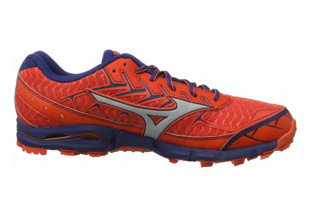 Mizuno Wave Hayate 4 Cherry Tomato / Silv