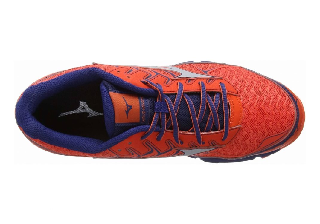 Mizuno Wave Hayate 4 Cherry Tomato / Silv