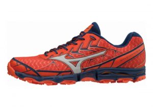 Mizuno Wave Hayate 4 Cherry Tomato / Silv