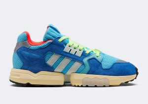 Adidas ZX Torsion Bright Cyan/Linen Green
